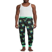 Dječja pidžama Ratovi Zvijezda za odrasle muške hlače za spavanje u veličini od 2 inča