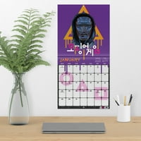 Trends International Netfli Squid Game Wall Calendar & Pushpins