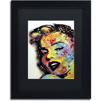 Zaštitni znak likovna umjetnost Marilyn Monroe II Canvas Art by Dean Russo, Black Matte, Crni okvir