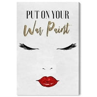 Wynwood Studio Fashion and Glam Wall Art Canvas Otisci 'Pudle Glam' Moda - smeđa, crna