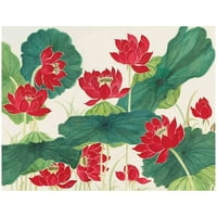 Crveni lotos platno 20 od 26 Jamaliah Morais