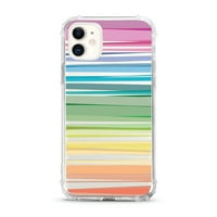 Essentials futrola za iPhone telefon, pruge pastel