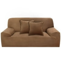 Jedinstvena ponuda: 1-komad baršunasti rastezljivi kauč navlaka za kauč, Deva