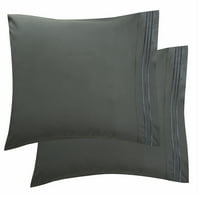 Broj navoja Egipatska kvaliteta Super mekana jastuka bez dvodijelnih jastuka-Standardna veličina-siva