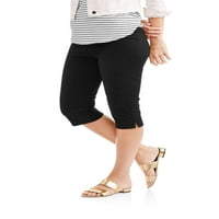 Ženske Stretch Capri hlače stvarne veličine 17 mea