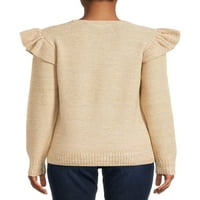 Lagani pulover za žene s dugim rukavima s dugim rukavima