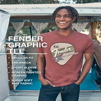 Wrangler Men's Fender Graphic Tee, veličina S-3xl