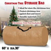 Solarno super izdržljivo veliko umjetno božićno drvce Prijenosna torba za pohranu blagdansko čišćenje do 9'