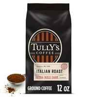 Tully's Coffee Talijanska pečena, tamna pečena, mljevena kava, oz