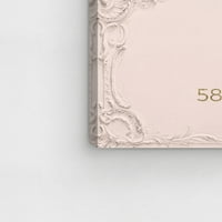 Wynwood Studio Mode and Glam Wall Art Canvas Otisci 'Couture Road Sign Rococo Gold Blush' Home dekor, 36 24