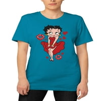 Betty Boop haljina i poljupci grafičke majice