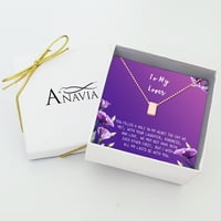 Poklon za ogrlicu Anavia mom ljubavniku, poklon za rođendan ljubavnika, poklon za Majčin dan, poklon za prijedlog