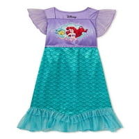 Mala sirena Ariel Disney Princess Girl Fantasy haljina Padžama spavaćice, veličine 4-12