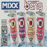 Bang Hard Seltzer Variety 12 12c