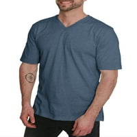 Muška majica od dresa klasičnog kroja s izrezom u obliku slova u