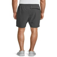 Muške aktivne tkane kratke hlače za vježbanje 2 u 1