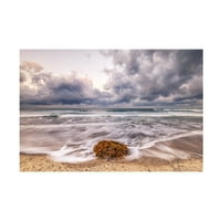 Joseph S Giacalone 'Usred It All Ponto plaže' platno umjetnost