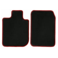 Nissan Altima Black s crvenim rubnim prostircima za tepihe podne prostirke, prilagođeni prikladni za 2013., 2014,