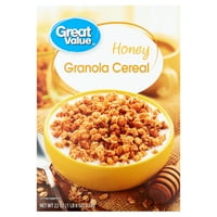 Velika vrijednost žitarica meda granola, oz