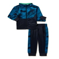 Cheetah Boys Tricot jakna i jogger dvodijelni set, veličine 4- & Husky