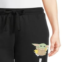 Star Wars Junior's Baby Yoda Graphic Print Joggers