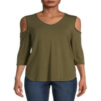 Devet.eight ženska bluza hladnog ramena