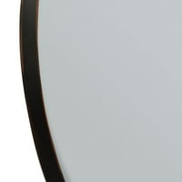 Slike okruglo ogledalo III, tamna bronca