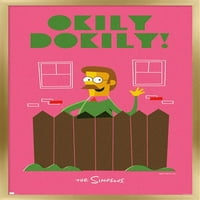 Simpsons - Ned Flanders Geometric Wall Poster, 14.725 22.375