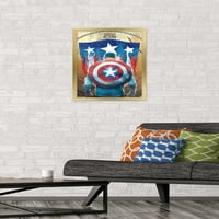 Marvel Comics - Kapetan Amerika - 75. zidni plakat, 14.725 22.375