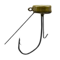 Strike King Weedless Ned Jig Head 1 8oz. Zelena bundeva