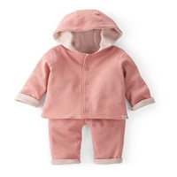Mala planeta Carterove organske reverzibilne odjeće za djevojčice, novorođenčad, mjeseci