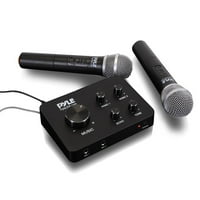 Pyle kućno kino Karaoke Microphone System - povezuje se s TV -om, prijemnikom, pojačalom, zvučnikom i više i uključuje