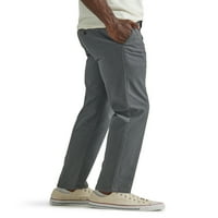 Lee® muški ekstremni pokret ravna prednja vitka ravna ravna hlača s otporom na bora
