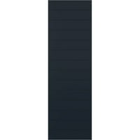 Ekena Millwork 12 W 46 H True Fit Pvc Horizontalni sloj Moderni stil Fiksni nosač, bez zvijezda noćne plave