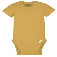 Moderni trenuci Gerber Baby Boy kratke rukave Onesies Onesies Bodysuit & Pant Outfit Set, 4-komad
