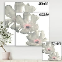 DesignArt 'shabby siva rumenila Cosmo II' Shabby Chic Premium Canvas Wall Art