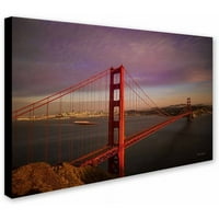 Golden Gate Bridge Canvas Art by David Ayash