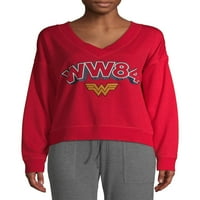 Wonder Woman Women i Women's Plus pidžama dugih rukava