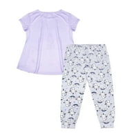 Jellifish Kids Girl's Tiskani dvodijelni set za spavanje