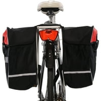 Amsterdam torba s dvostrukim biciklima u crnoj crvenoj boji