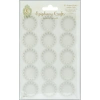 Epiphanicy Crafts 'Scallop Circle' Clear Clear Bubble kapice