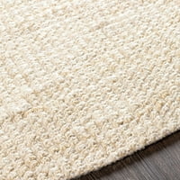Ručno tkani tepih s jednobojnim ispisom, 6' 4'
