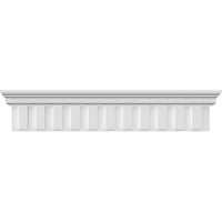 Ekena Millwork 90 Donja širina 3 4 Gornja širina 3 8 H 7 8 P Dentil Crosshead