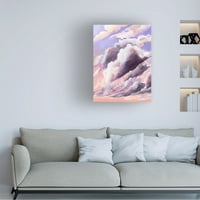 Grace Popp 'Ametist Cumulus I' Canvas Art