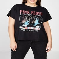 Pamuk na krivulji 'Pink Floyd' majica