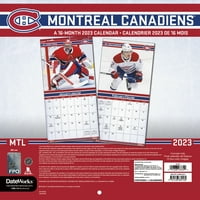 Trendovi International NHL Montreal Canadiens zidni kalendar