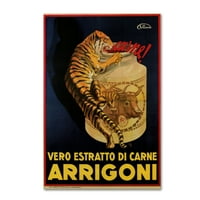 Zaštitni znak likovna umjetnost 'Arrigoni' platno umjetnost by Vintage Apple Collection