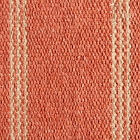 Ručno tkani prugasti tepih od 10' 8'