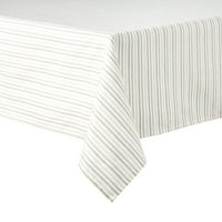 Martha Stewart Daisy Stripe tkanina od stolnjaka s jednim pakiranjem, bež smeđa, 60 x120