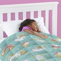 Trend Collector jednorog s ponderiranim pokrivačem za djecu, 4. lbs